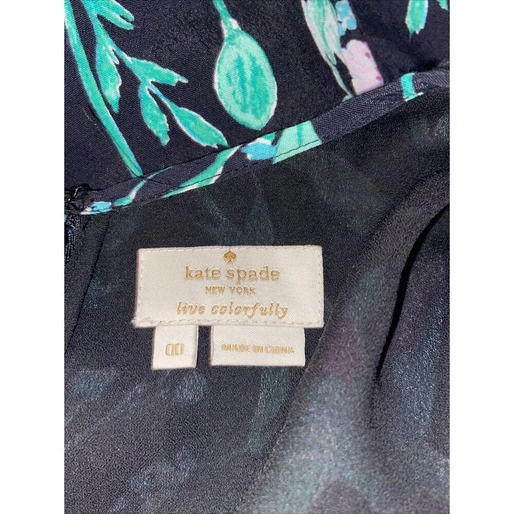 Kate Spade Romper  New York Jardin Floral Boho‎ Tassels Breathable Resort